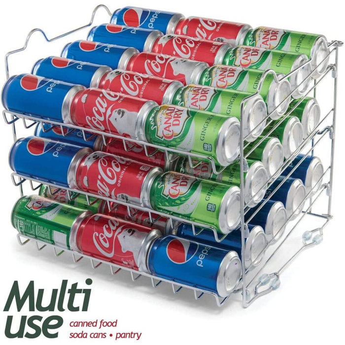 HomeItUSA Stackable Can Organizer Wayfair